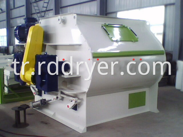 4m3 Twin Shaft Paddle Dry Mortar Mixer